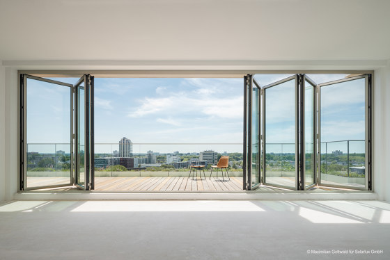 Bi-folding Door Highline | Highline | Types de fenêtres | Solarlux
