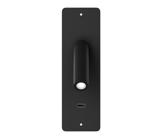 Gent USB Recessed Lámpara de pared | Estaciones smartphone / tablet | Valaisin Grönlund