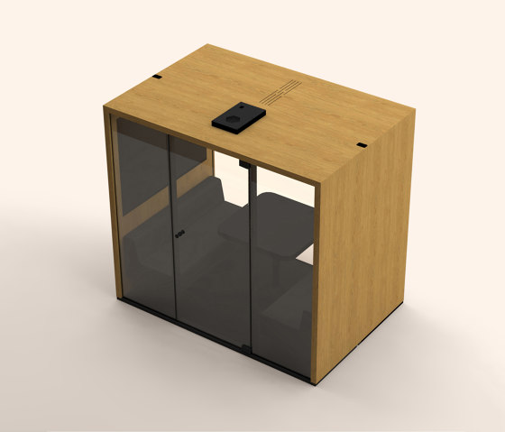 Lohko Box 3 Oak | Office Pods | Taiga Concept