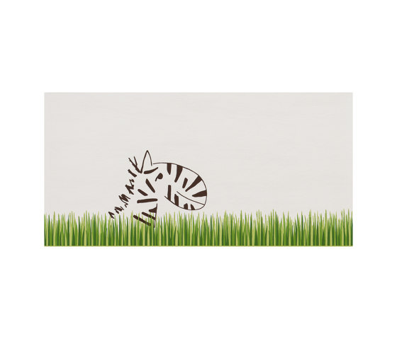 LOUIS & ELLA 2.0 grass border, zebra 30x60 | Piastrelle ceramica | Ceramic District