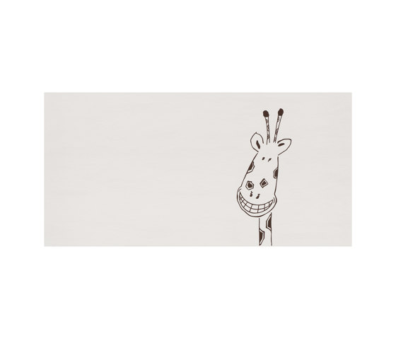 LOUIS & ELLA 2.0 tête de girafe, souriante 30x60 | Carrelage céramique | Ceramic District