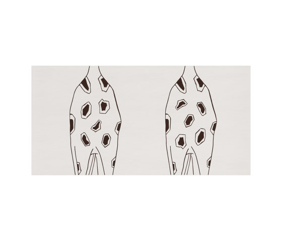 LOUIS & ELLA 2.0 2 corps de girafe 30x60 | Carrelage céramique | Ceramic District
