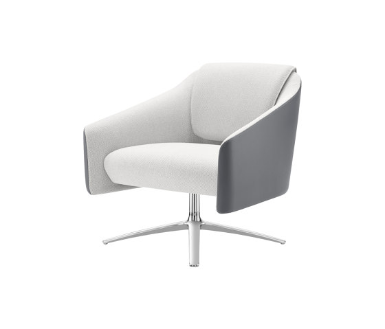 DNA Lounge Chair with 4 star base | Sessel | Boss Design