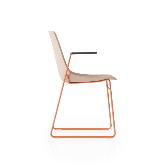 Ola Sled Base WIth Arms | Chaises | Boss Design