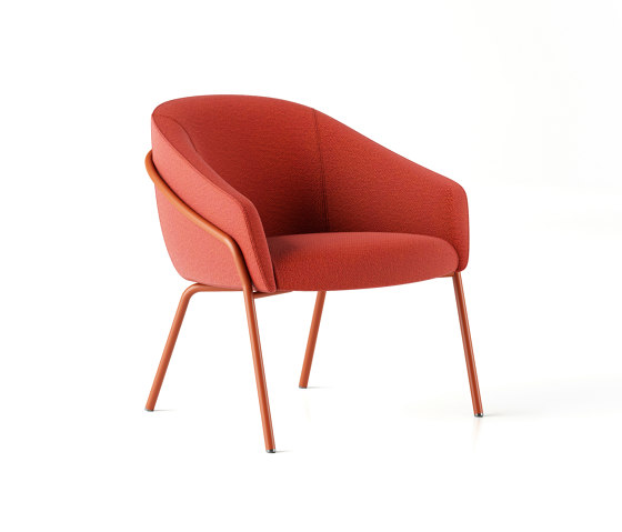 Paloma Lounge Chair - 4 Leg | Sessel | Boss Design