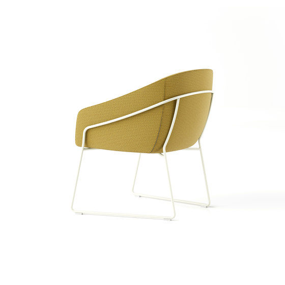 Paloma Lounge Chair - Sled Base | Fauteuils | Boss Design