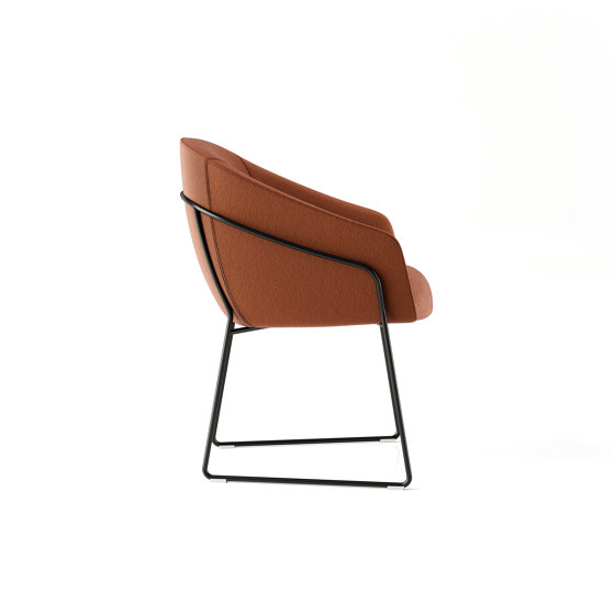 Paloma Meeting Chair - Sled Base | Sillas | Boss Design