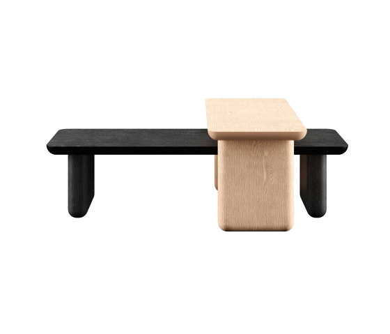 Caillou Wood Bench | Side tables | Liu Jo Living