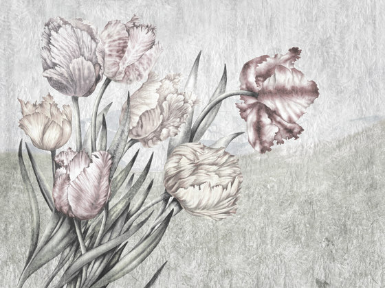Scent of silence | Lente_desaturated | Wall coverings / wallpapers | Walls beyond
