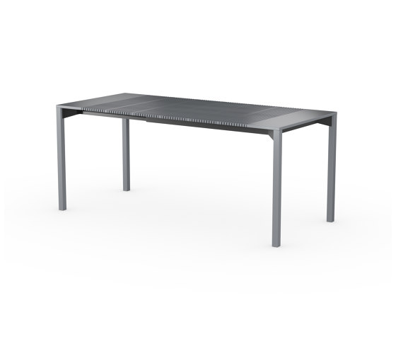 iLAIK extendable table 120 - gray/angular/gray | Dining tables | LAIK