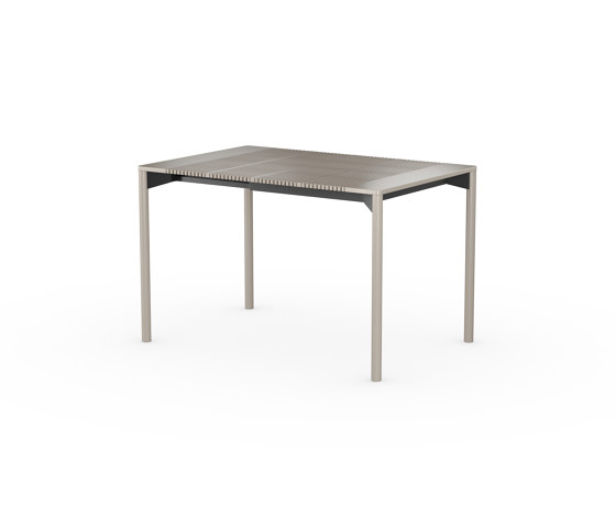 iLAIK extendable table 80 - graybeige/rounded/graybeige | Dining tables | LAIK