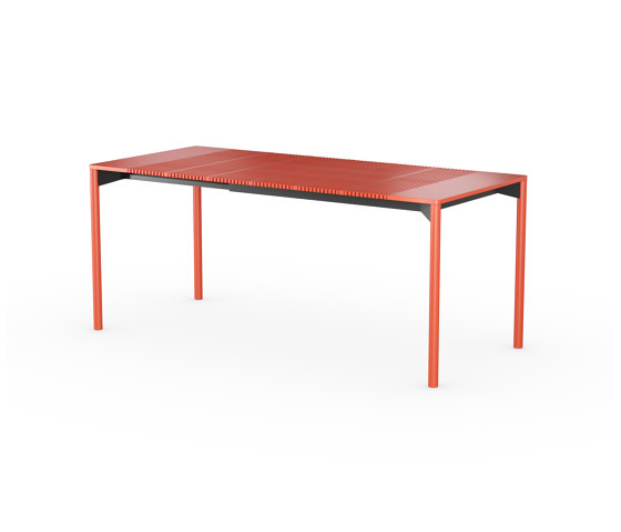 iLAIK extendable table 120 - orangered/rounded/orangered | Tables de repas | LAIK