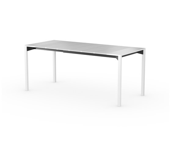 iLAIK extendable table 120 - white/angular/white | Tavoli pranzo | LAIK