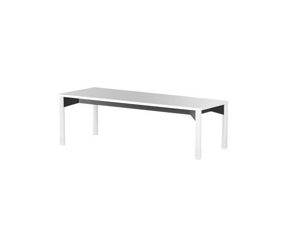 iLAIK bench 120 - white/rounded/white | Benches | LAIK