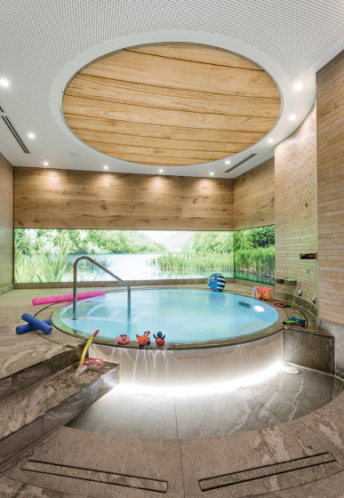 Swimmingpool Ceilings | Tension membrane systems | Koch Membranen