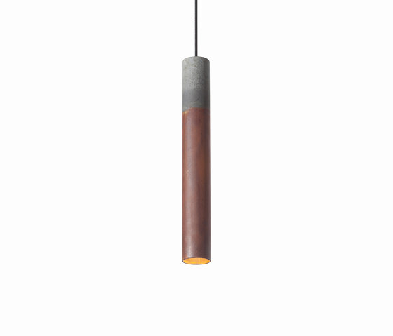 Rust/Zinc 45v Pendant | Suspended lights | Graypants