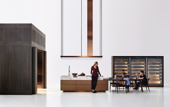 Convivium, Modus Doors System | Fitted kitchens | Arclinea