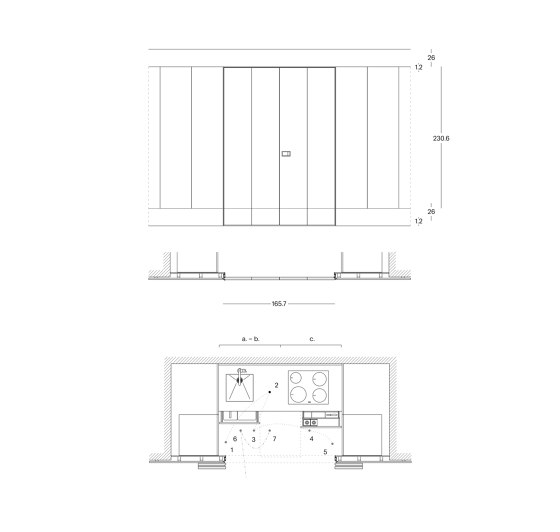Modus Doors System | Cucine parete | Arclinea
