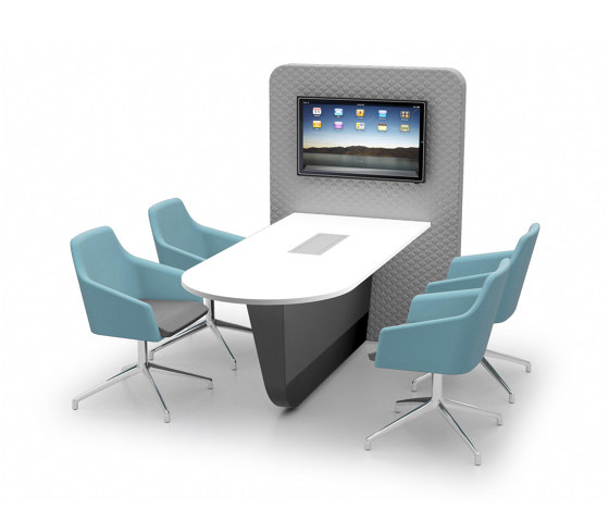 Cocoon Media - Low Unit | Contract tables | Boss Design