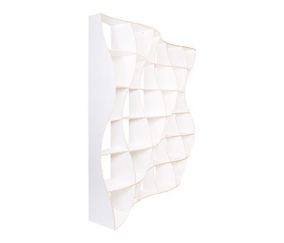 Bookshelf DUNE L white | Shelving | Jaanus Orgusaar