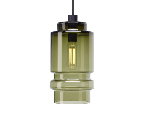 Axle, antique green, large | Lámparas de suspensión | Hollands Licht