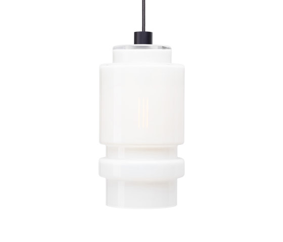 Axle, opal white, large | Lámparas de suspensión | Hollands Licht