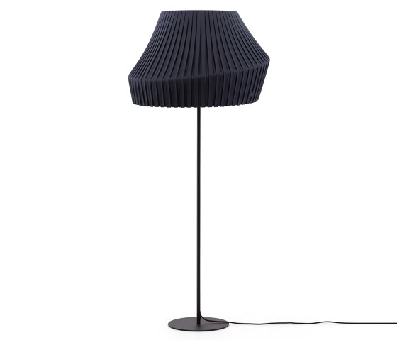 Pleat Floor, large, anthracite | Free-standing lights | Hollands Licht
