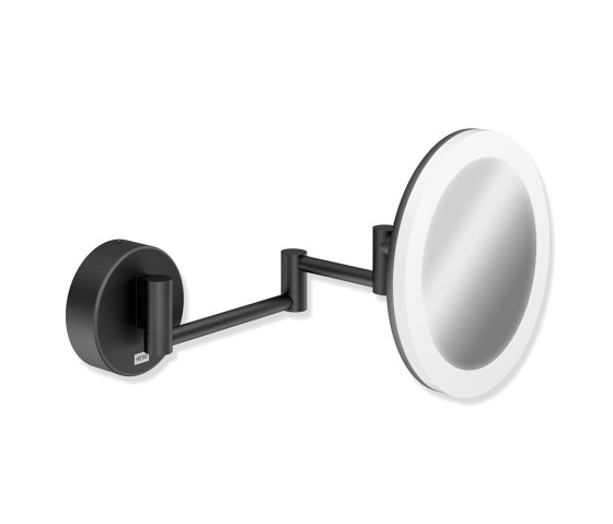 Cosmetic mirror, illuminated | Bath mirrors | HEWI