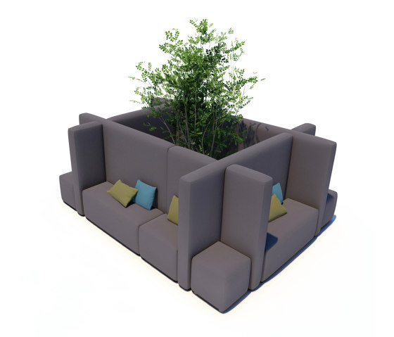 Office System | Office Cube M | Seating islands | IKONO
