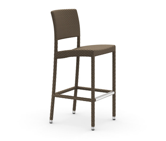 HOLIDAY Barstool incl. Aluminium Footrest | Bar stools | DEDON
