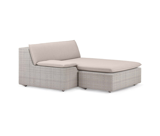 LOU Daybed Right | Lettini / Lounger | DEDON