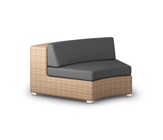 LOUNGE curved module | Sillones | DEDON