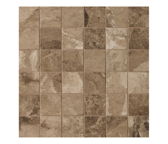 Kamu Beige Macromosaico Brillante 30X30 | Ceramic tiles | Fap Ceramiche
