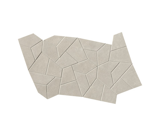 Sheer Grey Gres Fly Mosaico 25X41,5 | Carrelage céramique | Fap Ceramiche