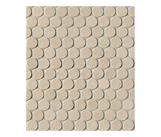 Summer Sabbia Gres Round Mosaico 29,5X35 R10 | Carrelage céramique | Fap Ceramiche