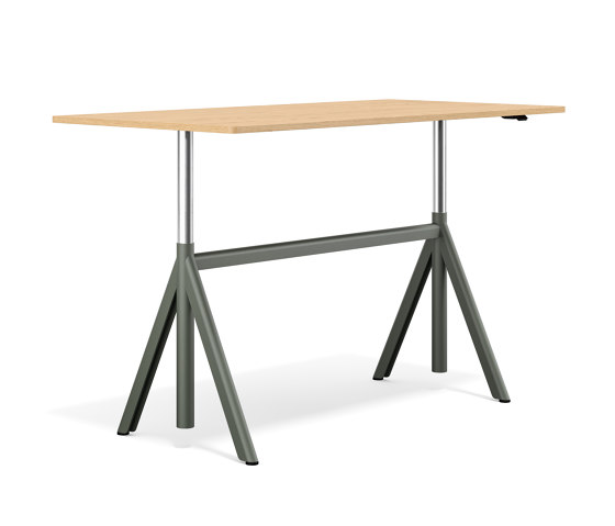 Slide height-adjustable desk | Desks | RENZ