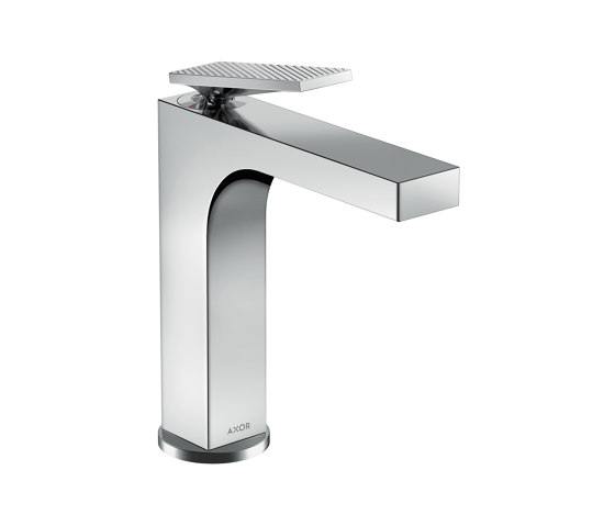AXOR Citterio Single lever basin mixer 160 with lever handle and waste set - rhombic cut | Grifería para lavabos | AXOR