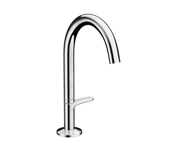 AXOR One Basin mixer Select 170 with push-open waste set | Wash basin taps | AXOR