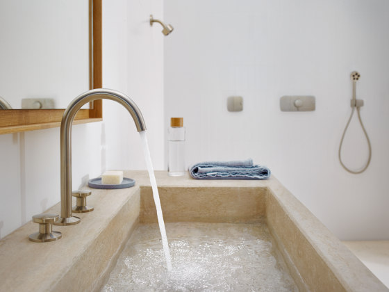 AXOR One Miscelatore lavabo 3 fori Select 170 senza saltarello | Rubinetteria lavabi | AXOR