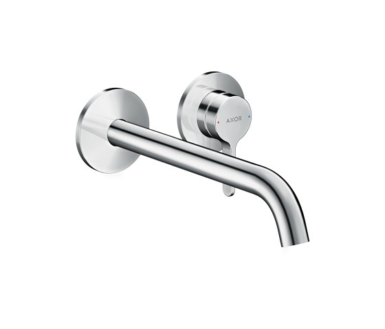 AXOR One Single lever basin mixer for concealed installation wall-mounted with lever handle and spout 220 mm | Wash basin taps | AXOR