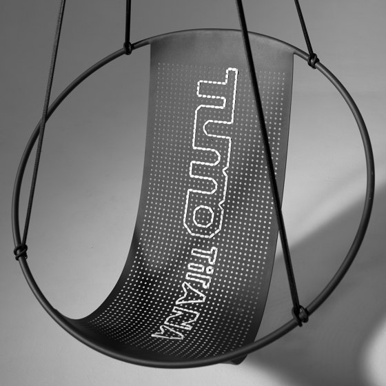 Embroidery Hanging Chair Swing Seat with LOGO | Swings | Studio Stirling