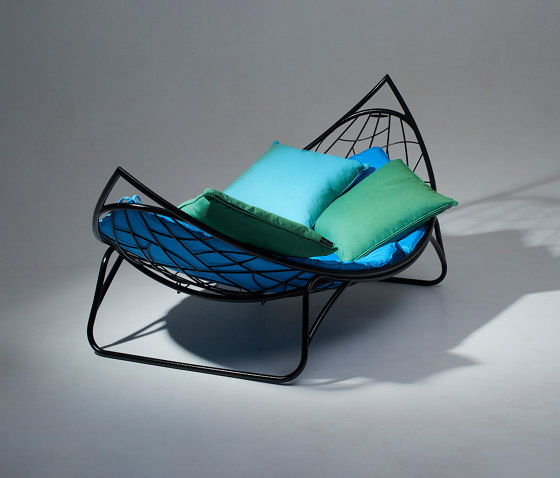 Melon Hammock Lounger Chair on Base stand | Sun loungers | Studio Stirling