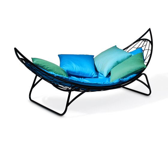 Melon Hammock Lounger Chair on Base stand | Tumbonas | Studio Stirling