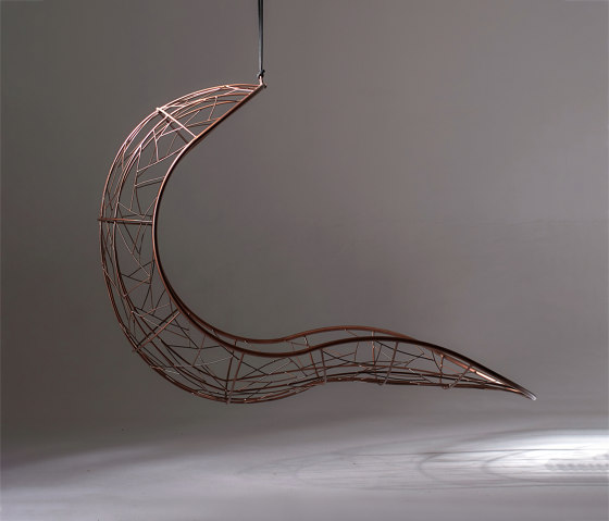 Recliner Hanging Chair Swing Seat - Twig Pattern | Dondoli | Studio Stirling