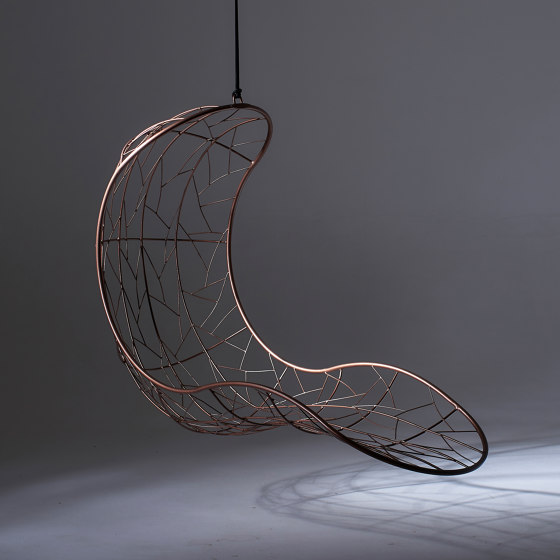 Recliner Hanging Chair Swing Seat - Twig Pattern | Schaukeln | Studio Stirling