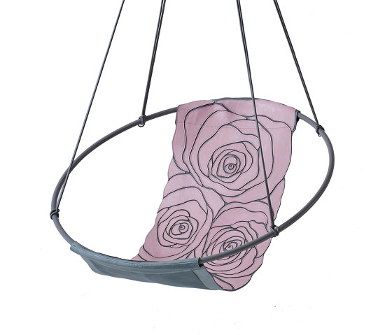 Sling Hanging Chair - Rose Machine-Stiched | Columpios | Studio Stirling