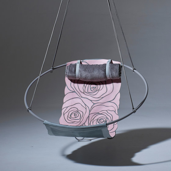 Sling Hanging Chair - Rose Machine-Stiched | Swings | Studio Stirling