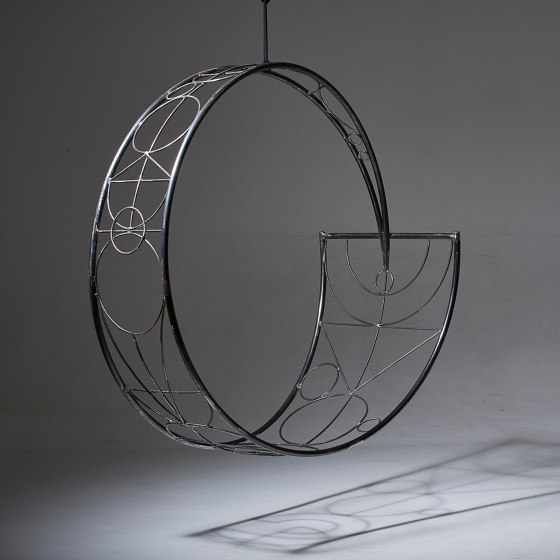 Wheel Hanging Swing Chair - Ndebele Sharp Point | Dondoli | Studio Stirling