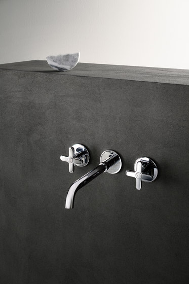 Icona Classic | Batería lavabo a pared | Grifería para lavabos | Fantini