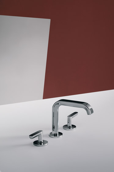 Icona Deco | Mélangeur lavabo 3 trous | Robinetterie pour lavabo | Fantini